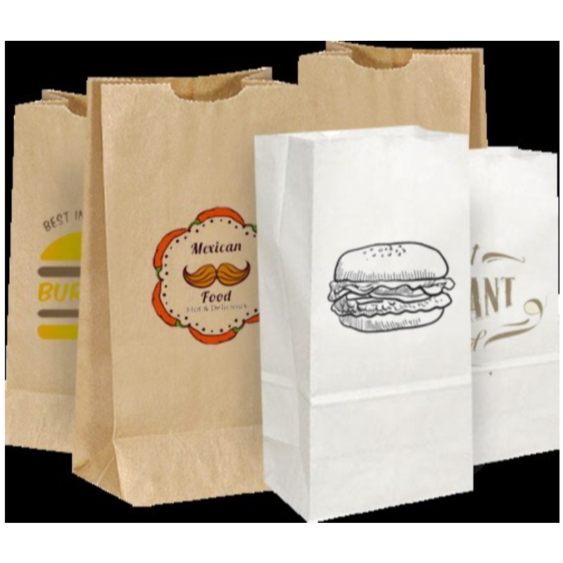 Bolsas de papel impresas personalizadas a precios mayoristas, bolsas de papel personalizadas
